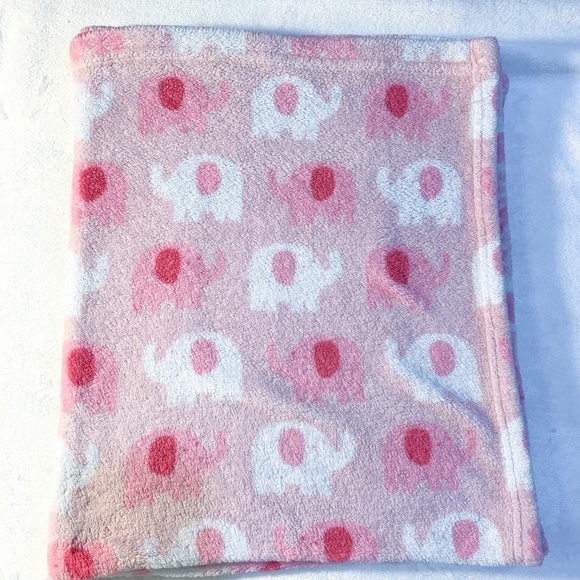 garanimals pink elephant blanket